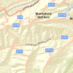 Massignano Street Map