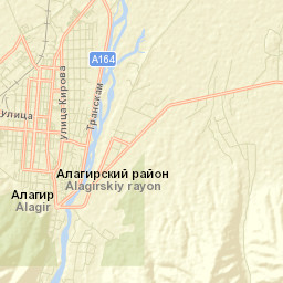 Alagir Street Map