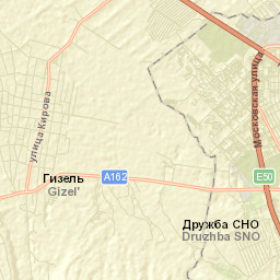 Gizel’ Street Map