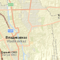 Vladikavkaz Street Map