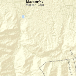 Martan-Chu Street Map