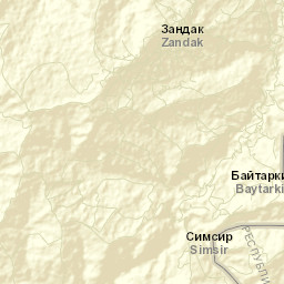 Zandak Street Map