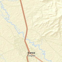 Kegen Street Map