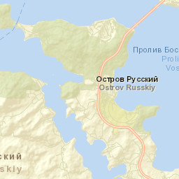 Russkiy Street Map