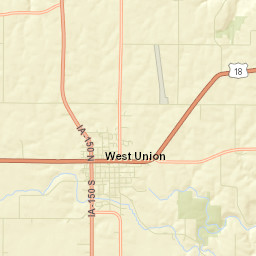 West Union Street Map