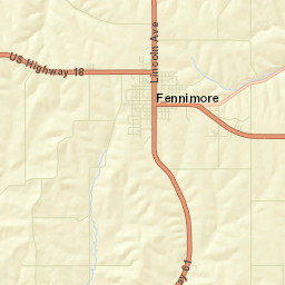 Fennimore Street Map
