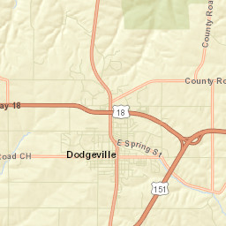 4220 County Road B, Dodgeville, WI Street Map
