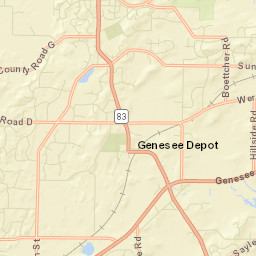 Wales Street Map