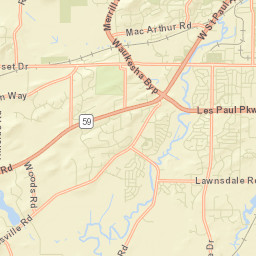2605-2611 Camp Fire Crossing, Waukesha Street Map