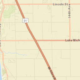 Ottawa County Street Map