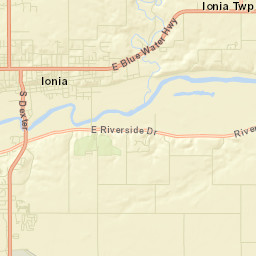 Ionia Street Map