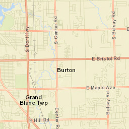 Burton Street Map