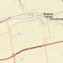 Dorchester Street Map