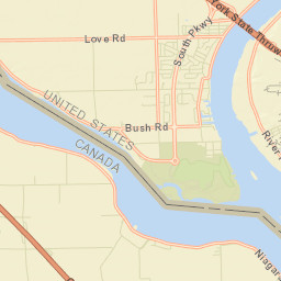 Oakfield New York Street Map