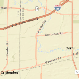 Pembroke New York Street Map