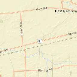 Pembroke Center New York Street Map