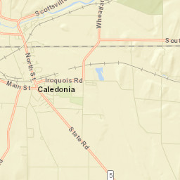 Mumford New York Street Map