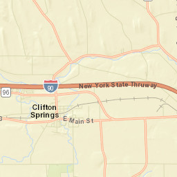 Phelps Junction New York Street Map