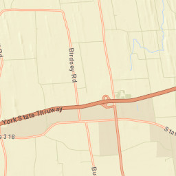 Stone Church Corner New York Street Map