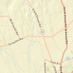Throopsville New York Street Map