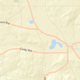 Peterboro New York Street Map