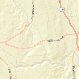 Stockbridge New York Street Map