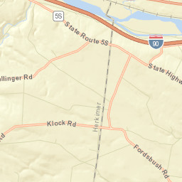 Mindenville New York Street Map