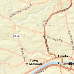 Sammonsville New York Street Map