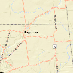 West Galway New York Street Map