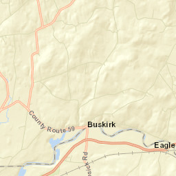 East Buskirk New York Street Map