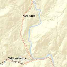 Newfane Street Map