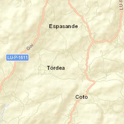 O Páramo Street Map