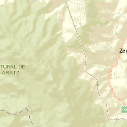 Zegama Street Map