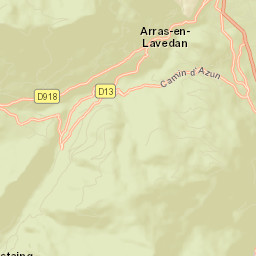 Argelès-Gazost Street Map