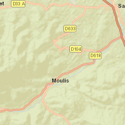 Saint-Lizier Street Map