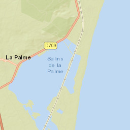 La Palme Street Map
