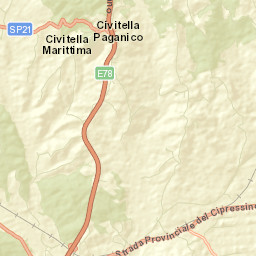 Civitella Marittima Street Map