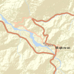 Mojkovac Street Map