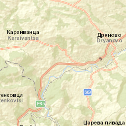Obshtina Dryanovo Street Map