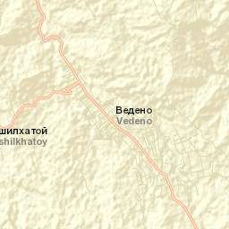 Vedenskiy Rayon Street Map
