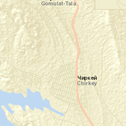 Chirkey Street Map