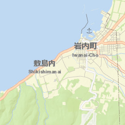 Iwanai Street Map