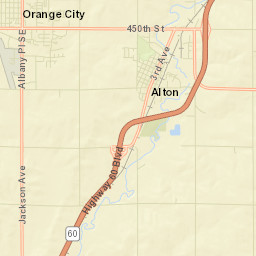 Alton Street Map