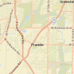 Franklin Street Map