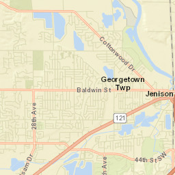 Jenison Street Map