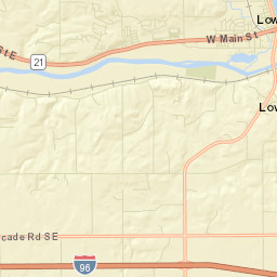 Lowell Street Map