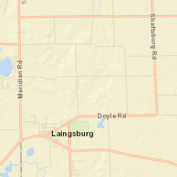 Laingsburg Street Map