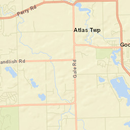 Goodrich Street Map