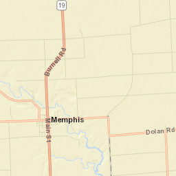 Memphis Street Map