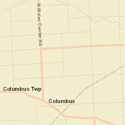 Saint Clair County Street Map
